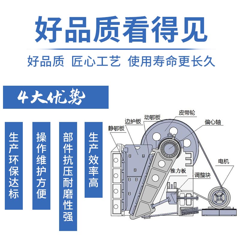 颚式破碎机优势