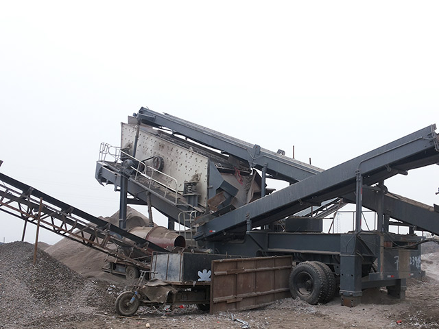 福建龙岩移动式建筑废弃物处理生产线于2014年冬天正式投产