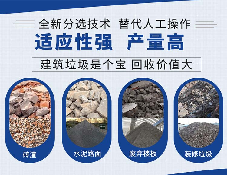 建筑砖瓦等废料再生产品全套设备再生利用