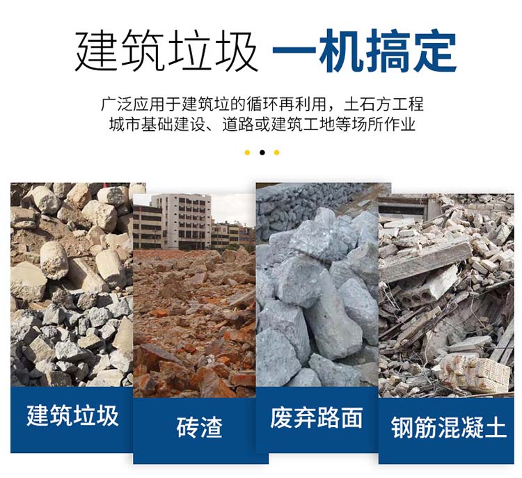 建筑废料资源化利用项目再生利用
