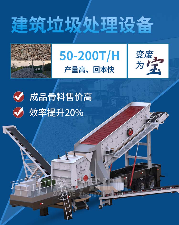 废旧建筑材料处置设备