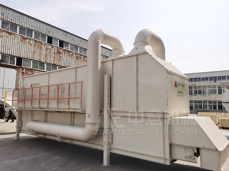 废旧建筑材料分拣系统风选机实地工厂图片