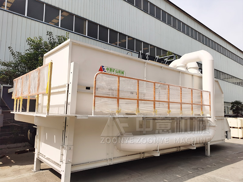 工程垃圾分类筛选机风选机实地工厂图片