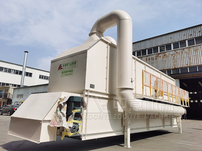 废旧建筑材料分离回收设备风选机实地工厂图片