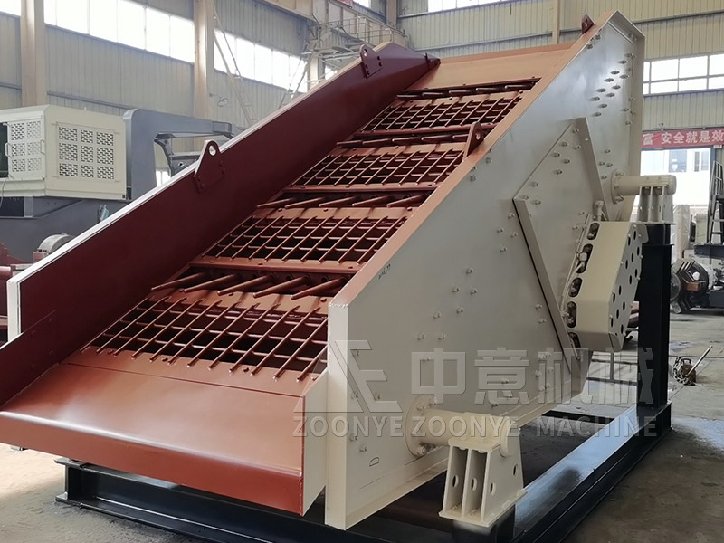 建筑废料处置流程棒条筛实地工厂图片
